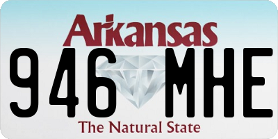 AR license plate 946MHE
