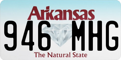 AR license plate 946MHG