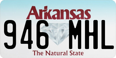 AR license plate 946MHL