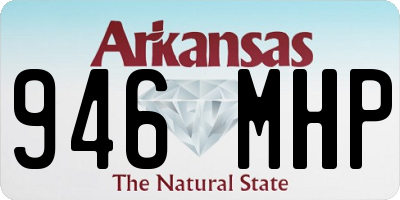 AR license plate 946MHP