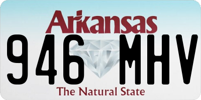 AR license plate 946MHV