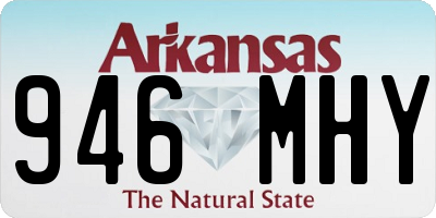 AR license plate 946MHY