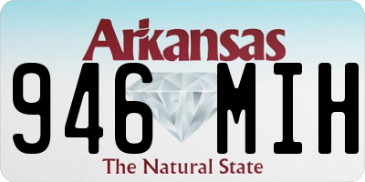 AR license plate 946MIH