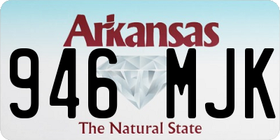 AR license plate 946MJK