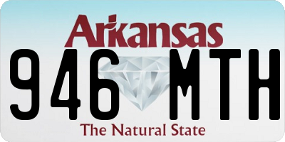 AR license plate 946MTH