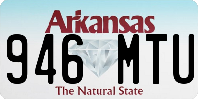 AR license plate 946MTU