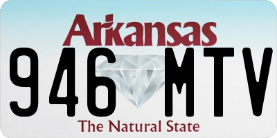 AR license plate 946MTV