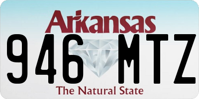 AR license plate 946MTZ