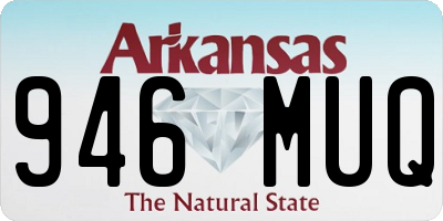AR license plate 946MUQ