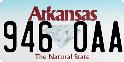 AR license plate 946OAA