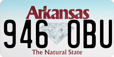 AR license plate 946OBU