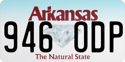 AR license plate 946ODP