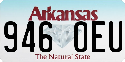 AR license plate 946OEU