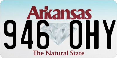 AR license plate 946OHY