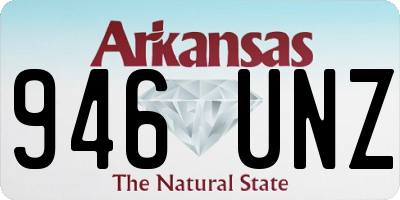 AR license plate 946UNZ