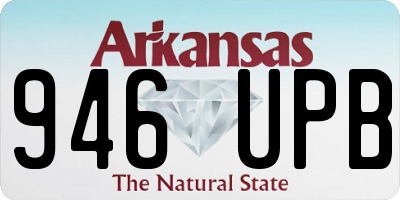 AR license plate 946UPB