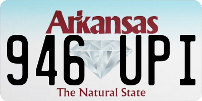 AR license plate 946UPI