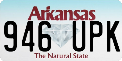AR license plate 946UPK