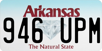 AR license plate 946UPM
