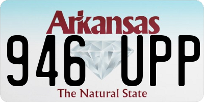 AR license plate 946UPP