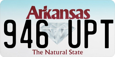 AR license plate 946UPT