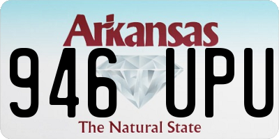 AR license plate 946UPU