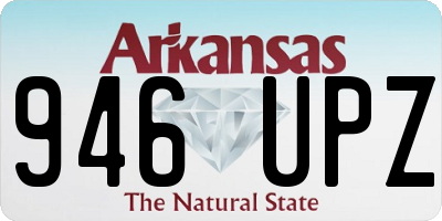 AR license plate 946UPZ