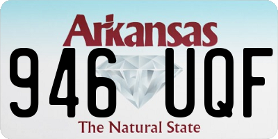 AR license plate 946UQF