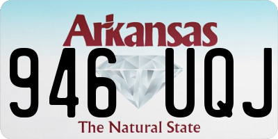 AR license plate 946UQJ