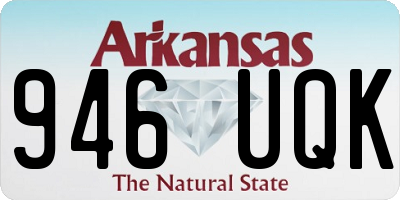 AR license plate 946UQK