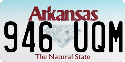 AR license plate 946UQM