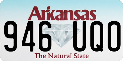 AR license plate 946UQO