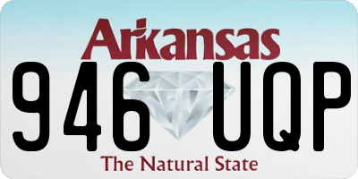 AR license plate 946UQP