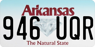 AR license plate 946UQR
