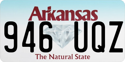 AR license plate 946UQZ