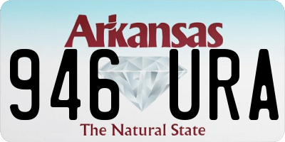 AR license plate 946URA