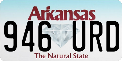 AR license plate 946URD