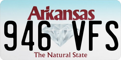 AR license plate 946VFS