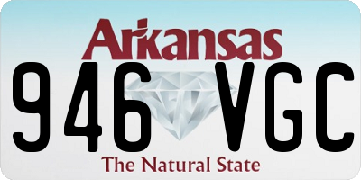 AR license plate 946VGC