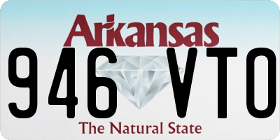 AR license plate 946VTO