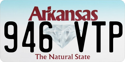 AR license plate 946VTP