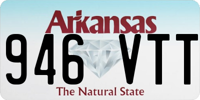 AR license plate 946VTT