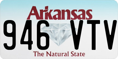 AR license plate 946VTV