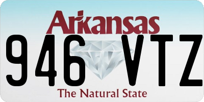 AR license plate 946VTZ
