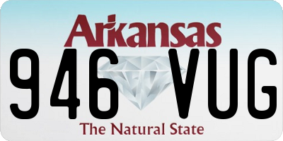 AR license plate 946VUG