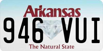 AR license plate 946VUI
