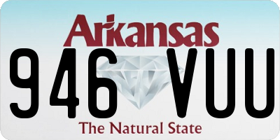 AR license plate 946VUU
