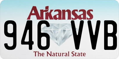 AR license plate 946VVB