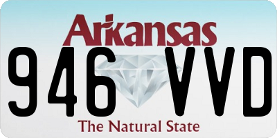 AR license plate 946VVD