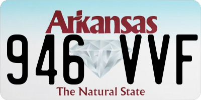 AR license plate 946VVF